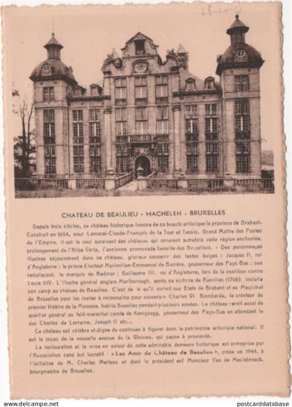 Chateau de Beaulieu - Machelen - Bruxelles