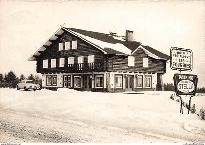 BELGIQUE - Manhay - Les Fougères - Baraque Fraiture - Café - hôtel - restaurant - Cure - Nels - Carte postale