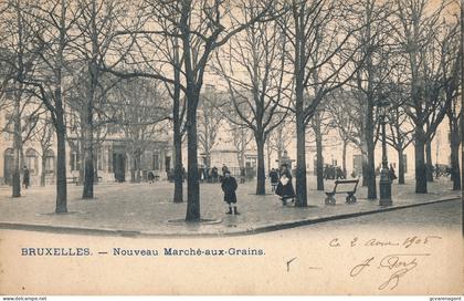 BRUXELLES     NOUVEAU MARCHE AUX GRAINS        ZIE AFBEELDINGEN