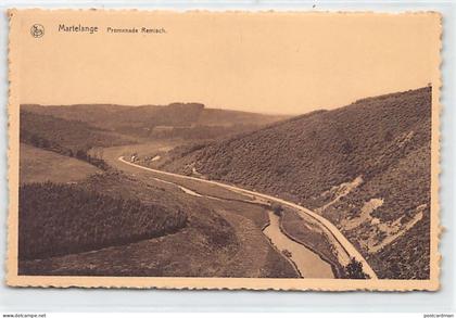 Belgique - MARTELANGE (Lux.) Promenade Remisch