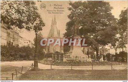 CPA Malines Avenue Van Beneden