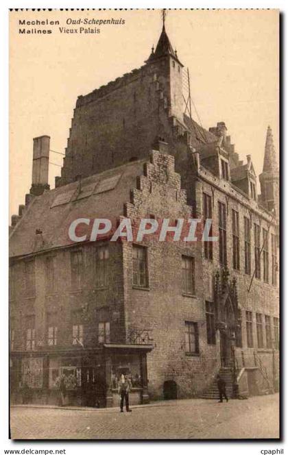 CPA Malines Vieux Palais