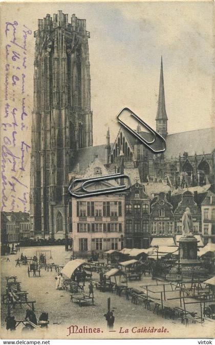 Mechelen   : 1905 met zegel