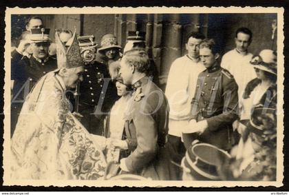 Postcard / ROYALTY / Belgique / België / Koning Albert I / Roi Albert I / Kardinaal Mercier / Mechelen / 1924