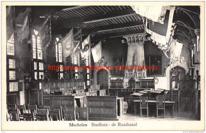 Raadszaal stadhuis - Mechelen