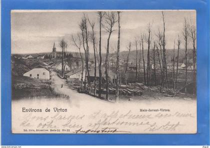 BELGIQUE - MEIX DEVANT VIRTON Entrée, pionnière (LISEZ mes conditions d'offre inférieure)