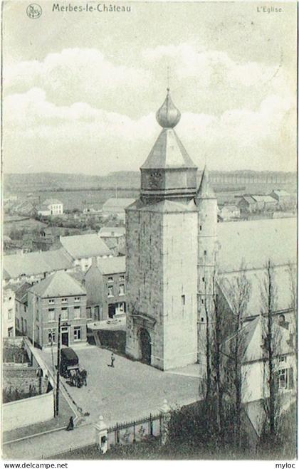 Merbes-le-Château. Eglise.