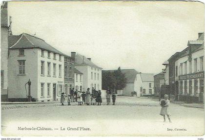 Merbes-le-Château. Grand'Place.