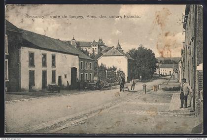 AK Messancy, Route de Longwy, Pens. des Soeurs Francisc
