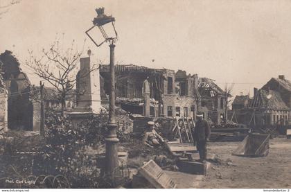 Messines - Mesen - Kirche Messines - Eglise détruite - Phot. Curt Lustig