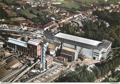 Moerbeke-Waas Luchtopname Panorama En Suikerfabriex