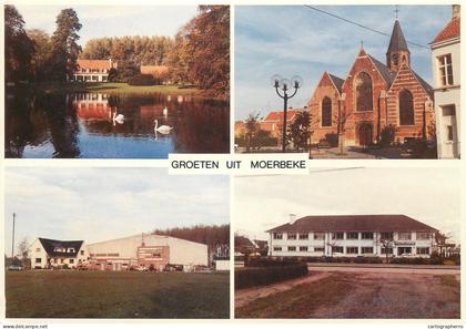 Moerbeke-Waas multi views postcard