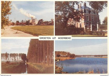 Moerbeke-Waas multi views postcard