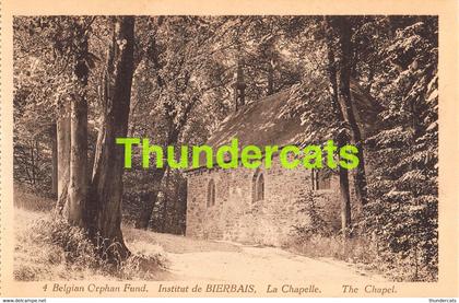 CPA BELGIAN ORPHAN FUND INSTITUT DE BIERBAIS MONT SAINT GUIBERT