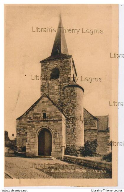 CPA Montigny-le-Tilleul  L'Eglise