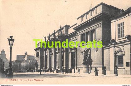 CPA BRUXELLES LES MUSEES