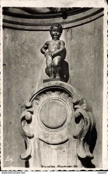 CPA Bruxelles Manneken Pis