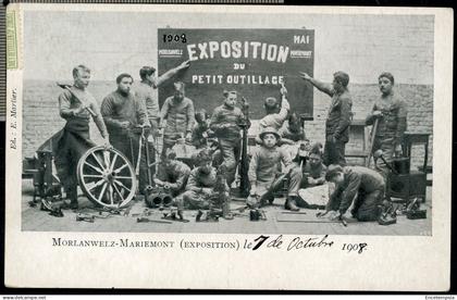 Carte Postale - Belgique - Morlanwelz - Mariemont - Exposition du Petit Outillage 1908 (CP27769OK)