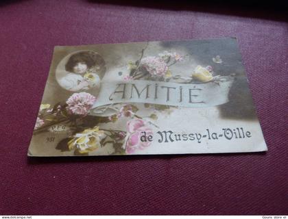 BC14-58 Cpa  Amitié de Mussy la Ville Musson