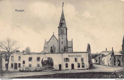 Belgique - MUSSON (Lux.) Première Guerre Mondiale