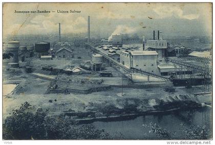 Jemeppe-sur-sambre : Usines Solvay