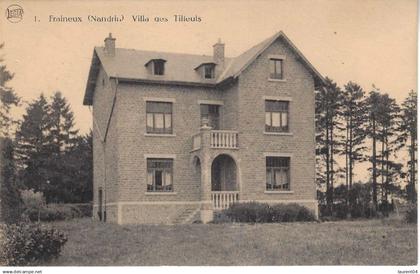 NANDRIN.  FRAINEUX. VILLA DES TILLEULS.