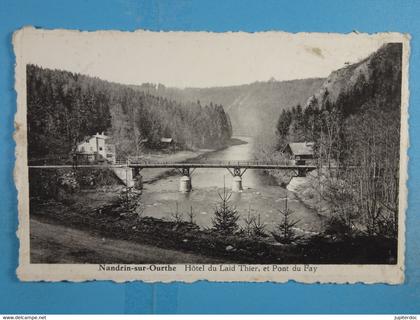 Nandrin-sur-Ourthe Hôtel du Laid Thier et Pont du Fay