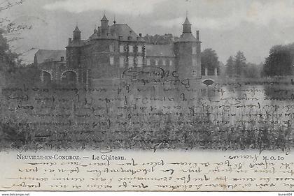 NEUPRE. NEUVILLE EN CONDROZ.  LE CHATEAU
