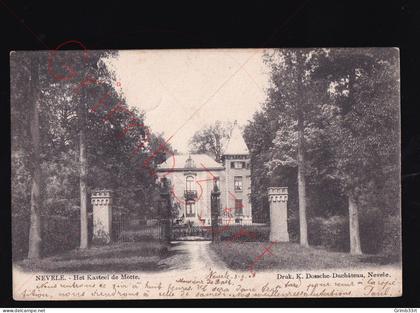 Nevele - Het Kasteel de Motte - postkaart