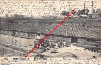 Steenbakkerijen - Briquetteries - Niel