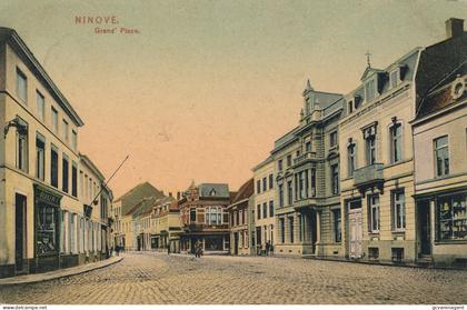 NINOVE   GRAND'PLACE      2 SCANS