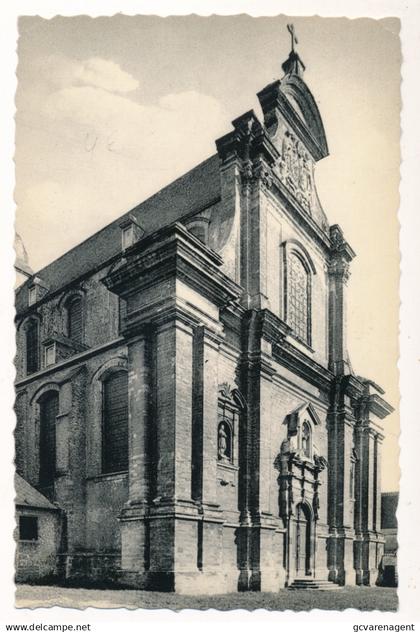 NINOVE   KERK. VOORGEVEL