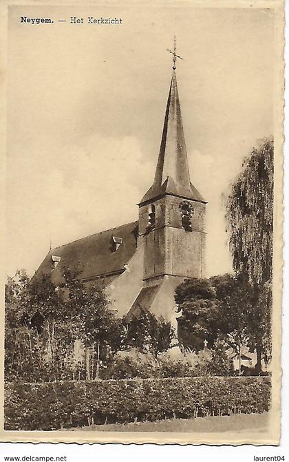 NINOVE. NEIGEM. NEYGHEM. HET KERKZICHT