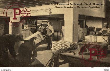 Papeteries De Ruysscher - Usine de Bruxelles - Brussel Bruxelles