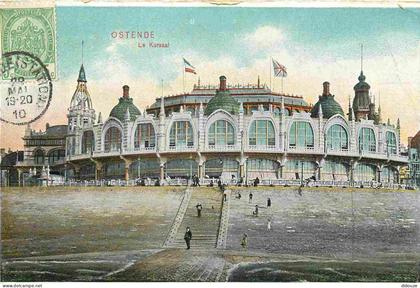 Carte Postale Ancienne - Belgique - Flandre-Occidentale - Ostende - Le Kursaal - Colorisée - CPA - Oblitération de 1910