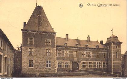 [-50%] BELGIQUE - OREYE - Château dOtrange par Oreye - Carte Postale Ancienne