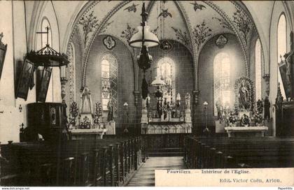 België Belgium Belgique - Fauvillers - Intérieur de l'Eglise