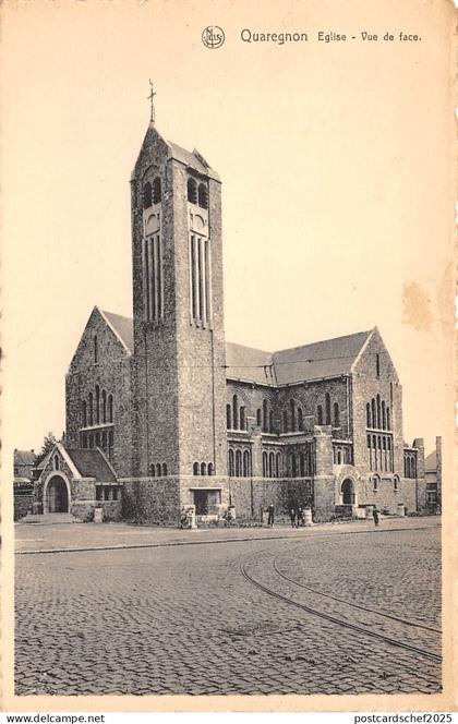 BR42557 Quaregnon eglise vue de face belgium