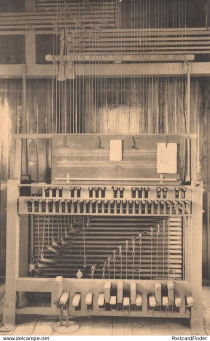 Bruges Le Clavier Keyboard Organ Malines Antique Belgium Postcard