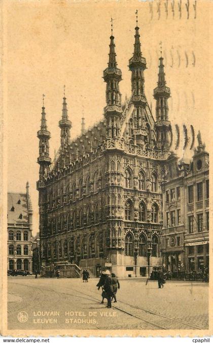 CPA Louvain Hotel de Ville