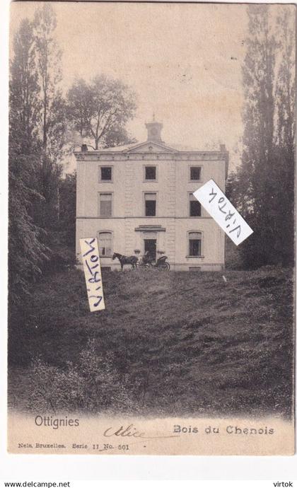 Ottignies             ( 190x avec timbre )