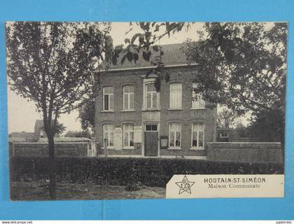 Houtain-St-Siméon Maison Communale