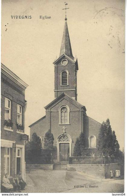 OUPEYE.  VIVEGNIS.  EGLISE.  ANIMATION. CAFE.