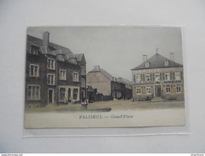 PALISEUL Grand Place Animée Colorisée Carte Postale CP PK AK