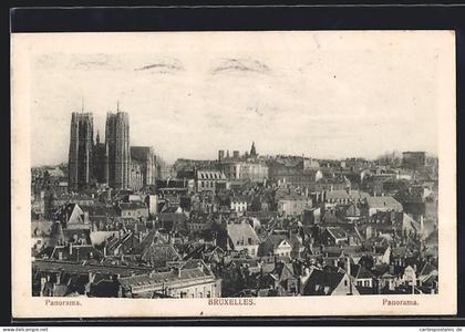 AK Brüssel / Bruxelles, Panorama