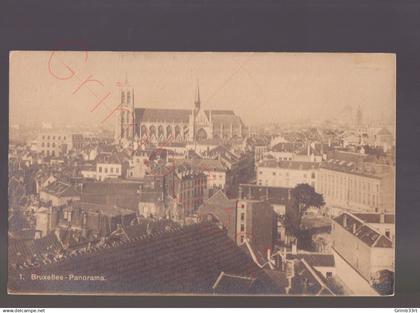 Bruxelles - Panorama - fotokaart
