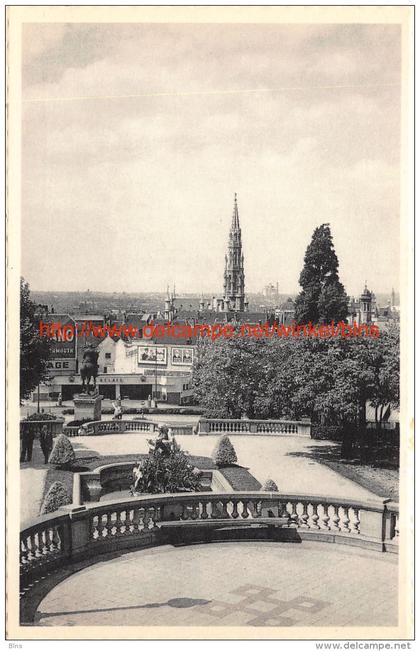 Bruxelles vue du Mont des Arts