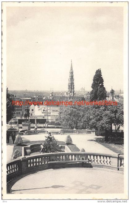 Zicht vanop de Kunstberg Brussel