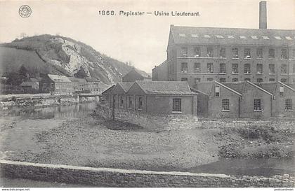 Belgique - PEPINSTER (Liège) Usine Lieutenant - Ed. G. Hermans 1868