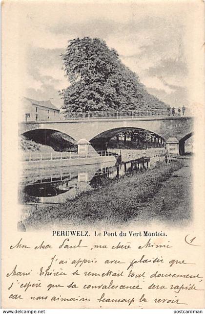 Belgique - PÉRUWELZ (Hainaut) Le pont du Vert Mantois